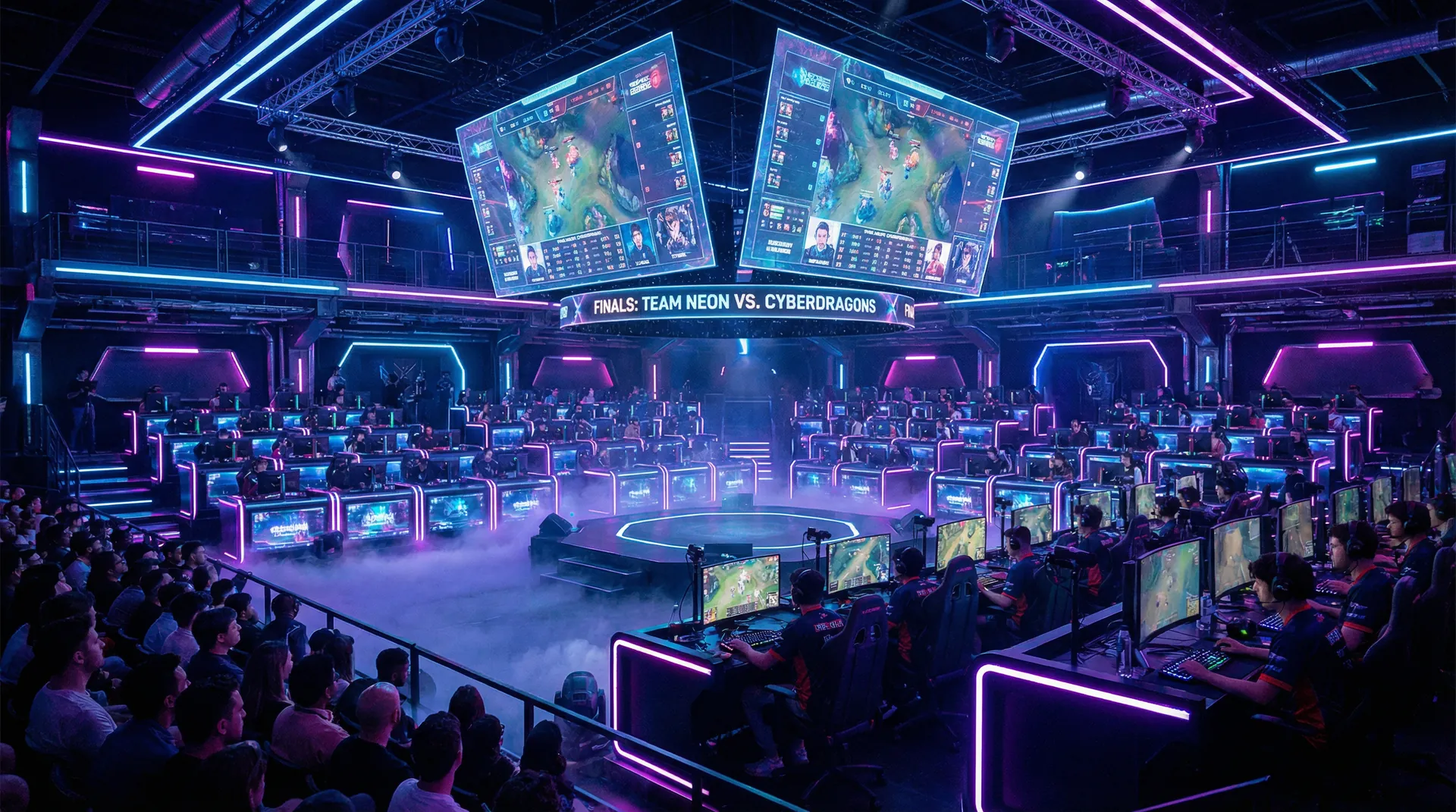 电竞赛事舞台 - 电竞博彩 赛事中心